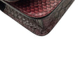 Load image into Gallery viewer, Kiton Purple Ombre Effect Python Skin Leather Crossbody Evening Bag