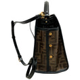 Load image into Gallery viewer, Fendi Black Patent Peekaboo Bag with Bag Coat