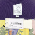 Load image into Gallery viewer, Sara Roka Purple / Yellow Multi Floral Print Isha Midi Skirt
