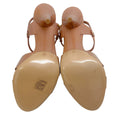 Load image into Gallery viewer, Miu Miu Nude Patent Criss Cross Sandals
