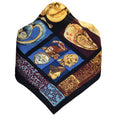 Load image into Gallery viewer, Hermes Black Multi Persona Square Silk Twill Scarf
