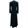 Load image into Gallery viewer, Calvin Klein Collection Black Long Sleeved Crepe Maxi Evening Dress