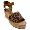Load image into Gallery viewer, Pedro Garcia Leopard Satin Orazia Espadrille Sandals
