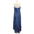 Load image into Gallery viewer, Rene Ruiz Collection Blue Iridescent Beaded Strapless Gown / Formal Dress