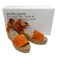 Load image into Gallery viewer, Pedro Garcia Sunset Satin Omaira Eyelet Espadrille Sandals
