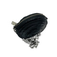 Load image into Gallery viewer, Valentino Black Rosette Leather Crossbody Mini Bag