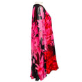 Load image into Gallery viewer, Giambattista Valli Pink / Red Multi Floral Printed Silk Chiffon Dress
