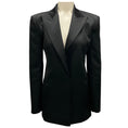 Load image into Gallery viewer, Lafayette 148 New York Black Satin Blazer