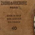 Load image into Gallery viewer, Zadig & Voltaire Beige Empress Wild Snakeskin Embossed Leather Boots