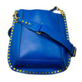 Load image into Gallery viewer, Isabel Marant Blue Oskan Studded Leather Shoulder Bag