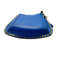Load image into Gallery viewer, Isabel Marant Blue Oskan Studded Leather Shoulder Bag