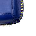 Load image into Gallery viewer, Isabel Marant Blue Oskan Studded Leather Shoulder Bag