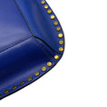Load image into Gallery viewer, Isabel Marant Blue Oskan Studded Leather Shoulder Bag