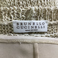 Load image into Gallery viewer, Brunello Cucinelli Beige Silk Lined Knit Maxi Dress