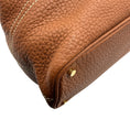 Load image into Gallery viewer, Loro Piana Brown Fjord Leather Globe Bag