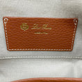 Load image into Gallery viewer, Loro Piana Brown Fjord Leather Globe Bag