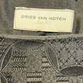 Load image into Gallery viewer, Dries Van Noten Black Sleeveless Jacquard Midi Dress
