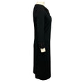 Load image into Gallery viewer, Escada Black Evokunia Embellished Stretch Jersey Midi Dress