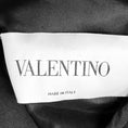 Load image into Gallery viewer, Valentino Black Lambskin Leather Trimmed Wool Crepe Mini Dress with Belt