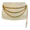 Load image into Gallery viewer, Chanel Vintage 1984 Gold CC Medallion Chain Belt