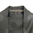 Load image into Gallery viewer, The Vampire's Wife Black Dotted Dress with Tie Belt