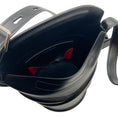 Load image into Gallery viewer, Alexander McQueen Black Leather Curve Bucket Bag