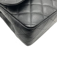 Load image into Gallery viewer, Chanel Black Quilted Caviar Jumbo Single Flap Bag