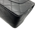 Load image into Gallery viewer, Chanel Black Quilted Caviar Jumbo Single Flap Bag