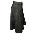 Load image into Gallery viewer, Celine Black / White Wool Tweed Flared Skirt