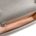 Load image into Gallery viewer, Gucci Grey Leather Mini Dionysus Crossbody Bag