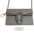 Load image into Gallery viewer, Gucci Grey Leather Mini Dionysus Crossbody Bag