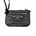 Load image into Gallery viewer, Balenciaga Black Le Cagole Small Shoulder Bag in Arena Lambskin with Aged Silver Hardware