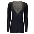 Load image into Gallery viewer, Gucci Black Metallic Button-down Knit Cardigan Sweater
