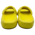Load image into Gallery viewer, Bottega Veneta Yellow Leather Padded Slide Sandals