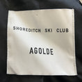 Load image into Gallery viewer, Agolde x Shoreditch Ski Club Black Remi Cropped Leather Biker Jacket