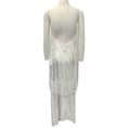 Load image into Gallery viewer, Rotate Silver / White Sequin Fringe Dress