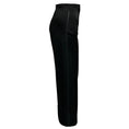 Load image into Gallery viewer, forte_forte Black Embroidered Fluid Satin Pants