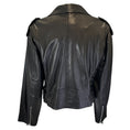 Load image into Gallery viewer, SPRWMN Black Lambskin Leather Moto Zip Jacket