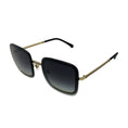 Load image into Gallery viewer, Chanel Dark Grey Gradient Lens Rimless Square Frame Sunglasses with Gold Chain Detail