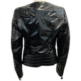 Load image into Gallery viewer, Akris Black Patent Animal Print Jacket