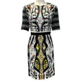 Load image into Gallery viewer, Peter Pilotto Black / White Multi Print Belted Dress
