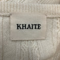 Load image into Gallery viewer, Khaite Ivory Cropped Cashmere Knit Cardigan Sweater