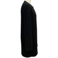 Load image into Gallery viewer, Salvatore Ferragamo Black Cashmere / Knit Coat