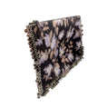 Load image into Gallery viewer, Zimmermann Black Lavender Floral Embellished Envelope Clutch