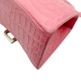 Load image into Gallery viewer, Balenciaga Pink Embossed Leather Small Hourglass Bag