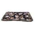 Load image into Gallery viewer, Zimmermann Black Lavender Floral Embellished Envelope Clutch