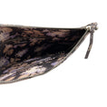 Load image into Gallery viewer, Zimmermann Black Lavender Floral Embellished Envelope Clutch