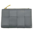 Load image into Gallery viewer, Bottega Veneta Thunder Woven Leather Small The Cassette Bifold Wallet