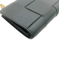 Load image into Gallery viewer, Bottega Veneta Thunder Woven Leather Small The Cassette Bifold Wallet