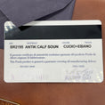 Load image into Gallery viewer, Prada Rare Brown Antik Calf Soun Cuoio Ebano Calfskin Leather Shoulder Bag with Logo Plaque
